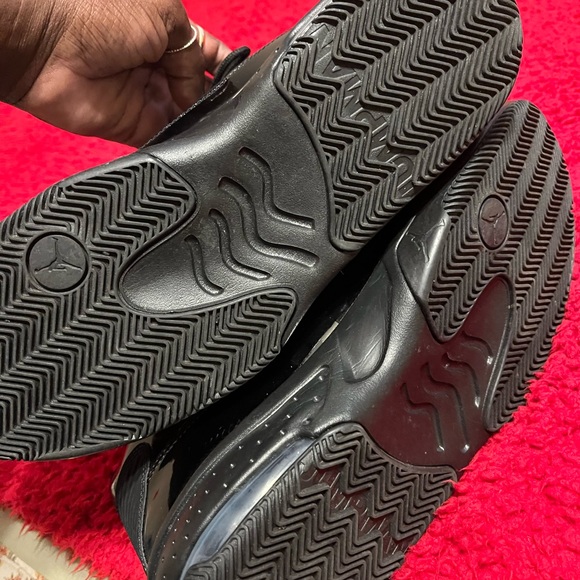 Ankle Top,All Black Authentic Jordan’s (only worn once) - Picture 4 of 8